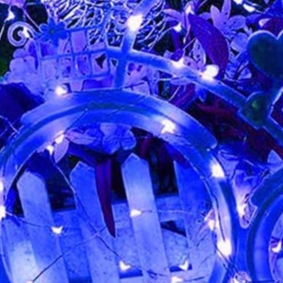 Christmas, room, party decor LED lights Blue - Picture 11 of 11